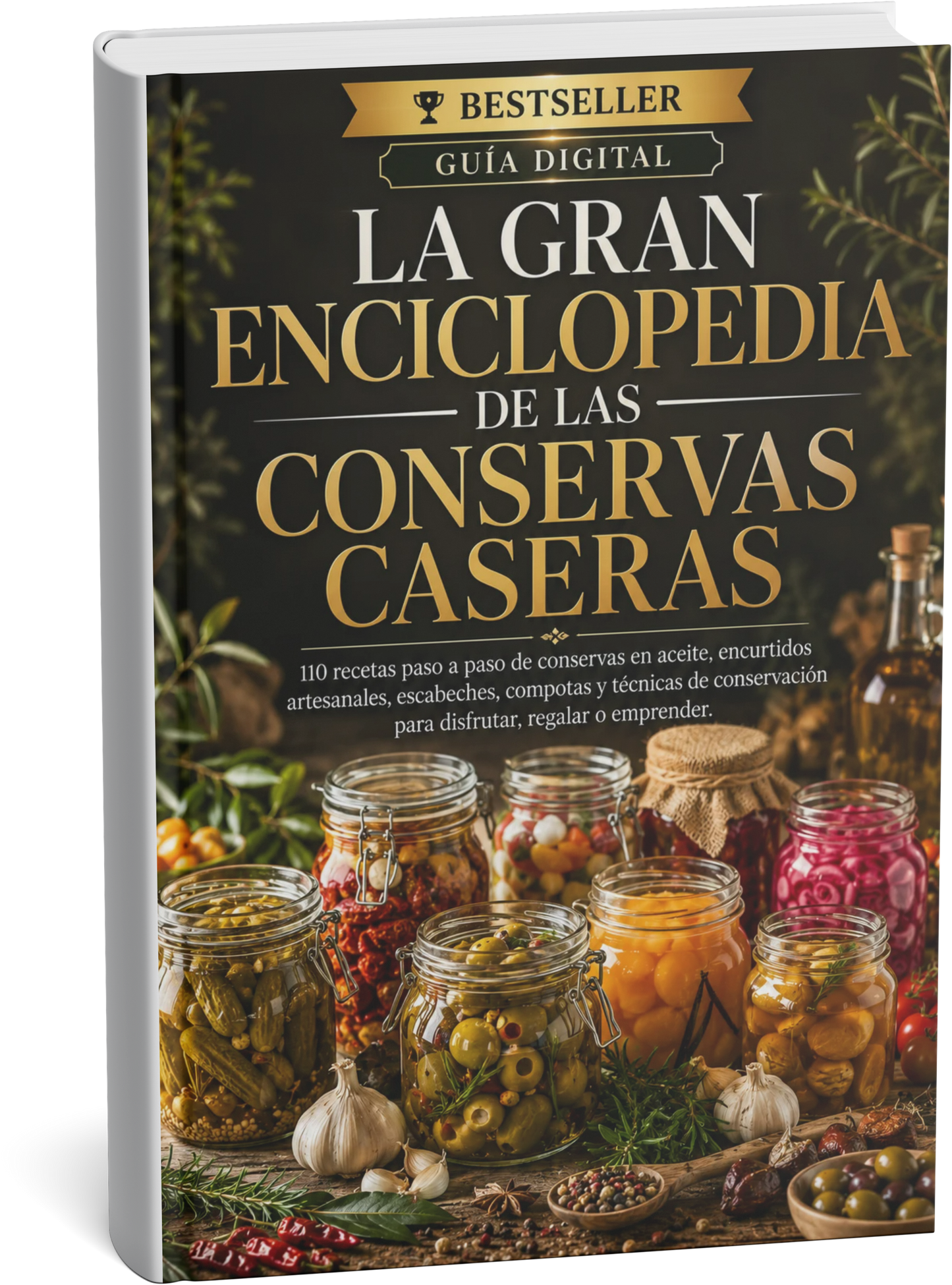 110 CONSERVAS CASERAS + 8 GUIAS DE REGALO