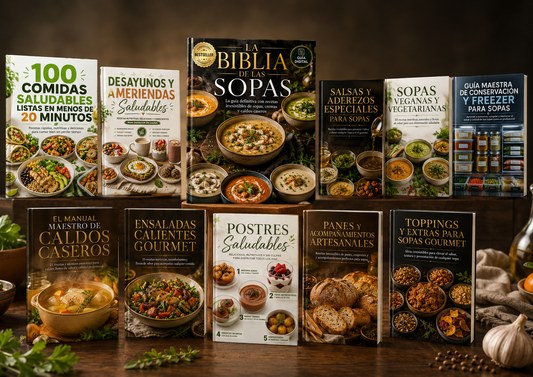 LA BIBLIA DE LAS SOPAS + 10 GUIAS DE REGALO